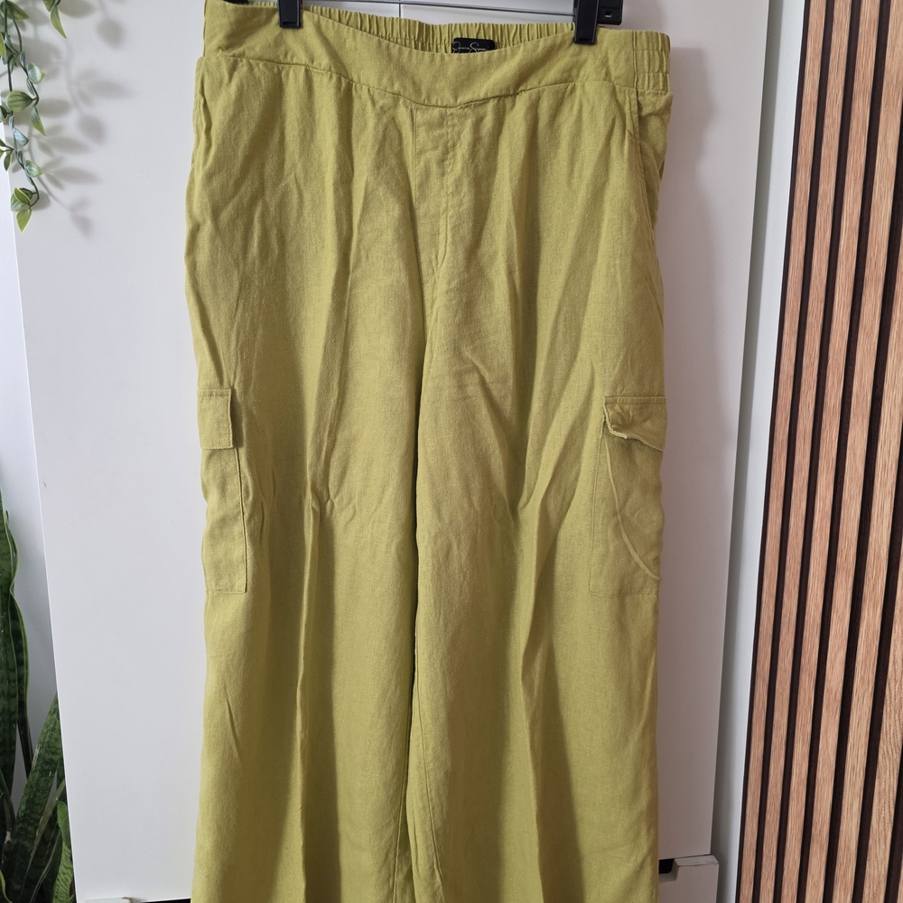 Jessica Simpson Men's Light Green Cargo Pants
